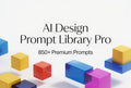 AI Design Prompt Library Pro - 850+ Premium Prompts for Midjourney Leonardo & Flux