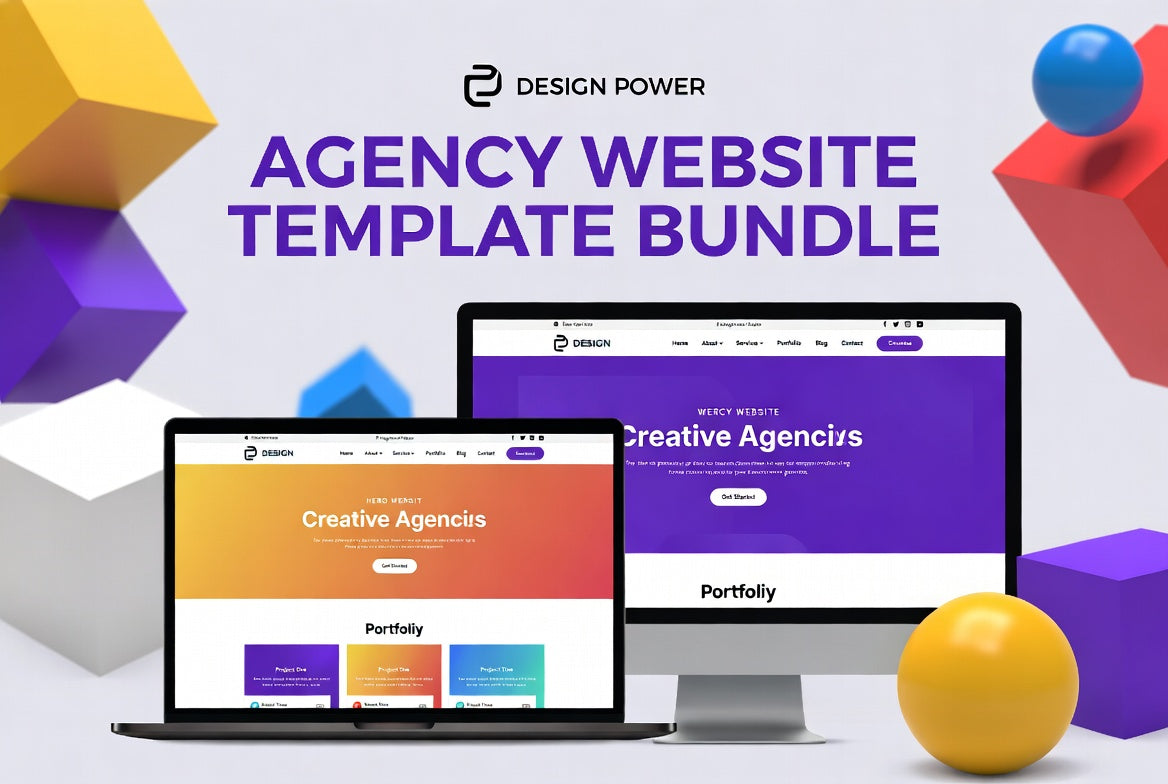 Agency Website Template Bundle