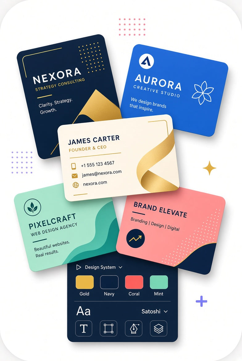 Modern Business Card Templates Collection (Print-Ready)